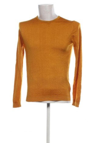 Мъжки пуловер Tom Rusborg, Размер M, Цвят Жълт, Цена 49,60 лв.