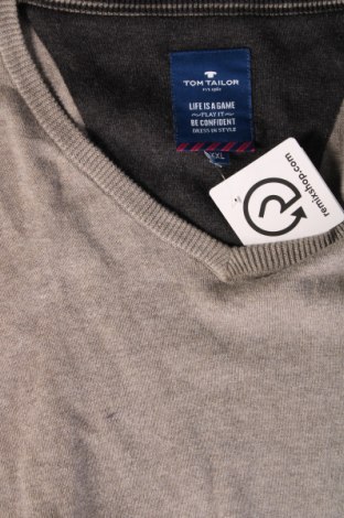 Ανδρικό πουλόβερ Tom Tailor, Μέγεθος XXL, Χρώμα Γκρί, Τιμή 12,41 €