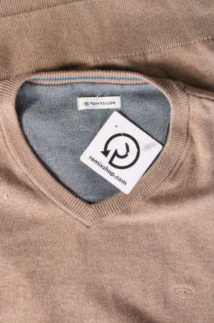 Ανδρικό πουλόβερ Tom Tailor, Μέγεθος L, Χρώμα  Μπέζ, Τιμή 13,04 €