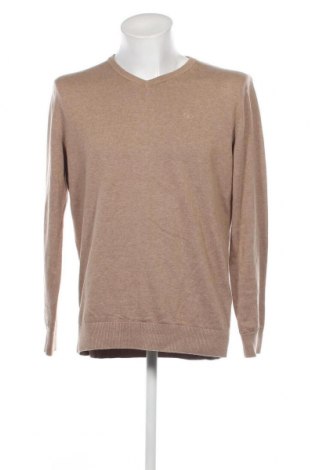 Ανδρικό πουλόβερ Tom Tailor, Μέγεθος L, Χρώμα  Μπέζ, Τιμή 11,78 €