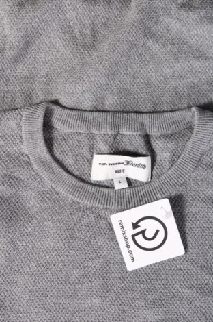 Ανδρικό πουλόβερ Tom Tailor, Μέγεθος L, Χρώμα Γκρί, Τιμή 13,04 €