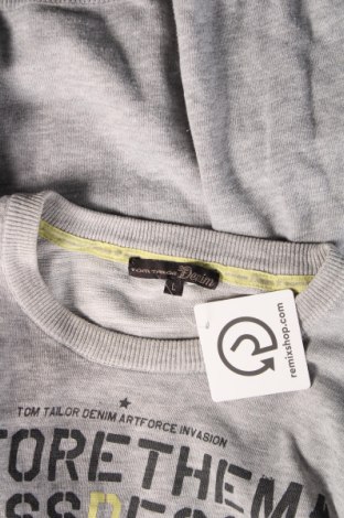 Herrenpullover Tom Tailor, Größe L, Farbe Grau, Preis € 9,91