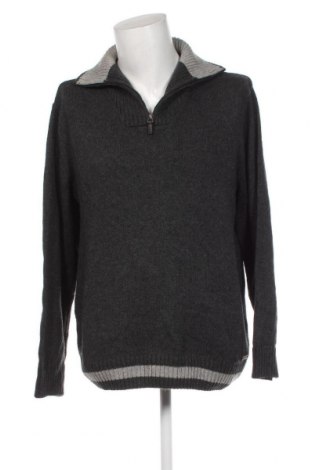 Мъжки пуловер Tom Tailor, Размер XXL, Цвят Сив, Цена 18,02 лв.