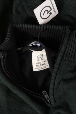 Мъжки пуловер Tom Tailor, Размер M, Цвят Зелен, Цена 18,36 лв.