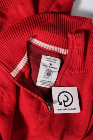 Herrenpullover Tom Tailor, Größe M, Farbe Rot, Preis € 11,36