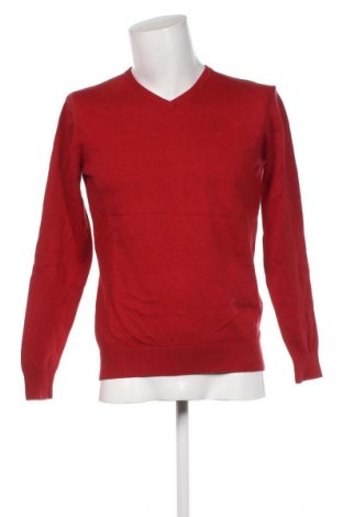Мъжки пуловер Tom Tailor, Размер L, Цвят Червен, Цена 19,04 лв.