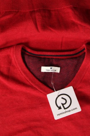 Herrenpullover Tom Tailor, Größe L, Farbe Rot, Preis 6,99 €