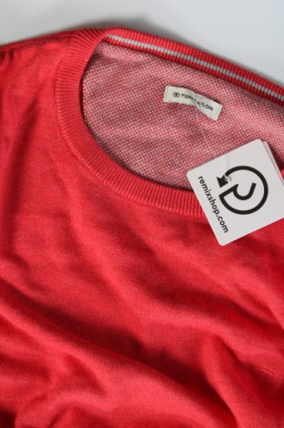 Ανδρικό πουλόβερ Tom Tailor, Μέγεθος XL, Χρώμα Κόκκινο, Τιμή 12,41 €