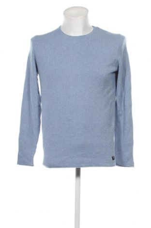 Мъжки пуловер Tom Tailor, Размер M, Цвят Син, Цена 16,32 лв.