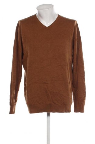 Ανδρικό πουλόβερ Tom Tailor, Μέγεθος XXL, Χρώμα Καφέ, Τιμή 11,78 €