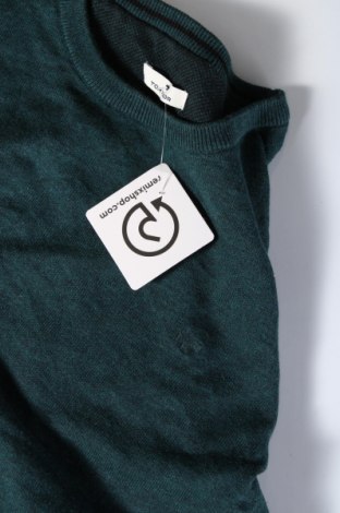 Мъжки пуловер Tom Tailor, Размер L, Цвят Зелен, Цена 20,06 лв.