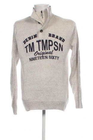 Мъжки пуловер Tom Tompson, Размер XL, Цвят Сив, Цена 16,24 лв.