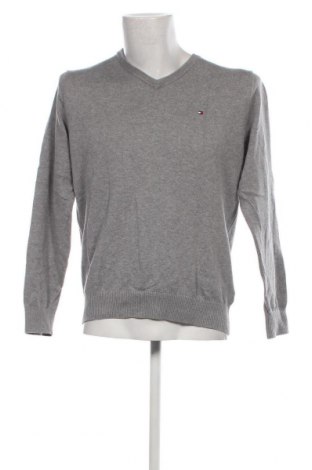 Herrenpullover Tommy Hilfiger, Größe M, Farbe Grau, Preis 49,54 €