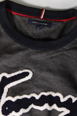 Męski sweter Tommy Hilfiger, Rozmiar L, Kolor Szary, Cena 256,20 zł