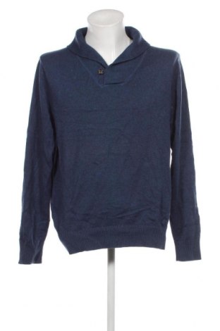 Herrenpullover Tommy Hilfiger, Größe XL, Farbe Blau, Preis 55,74 €