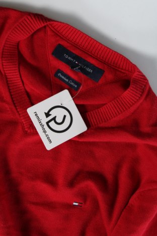 Herrenpullover Tommy Hilfiger, Größe M, Farbe Rot, Preis € 55,74