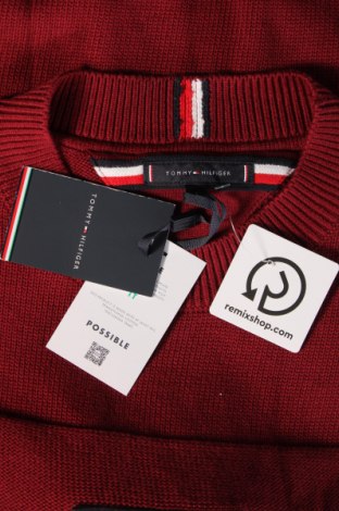 Pánský svetr  Tommy Hilfiger, Velikost L, Barva Červená, Cena  1 179,00 Kč