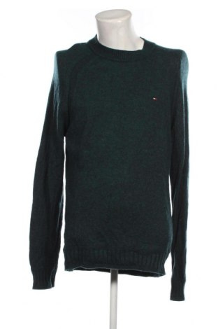 Мъжки пуловер Tommy Hilfiger, Размер XL, Цвят Зелен, Цена 121,80 лв.