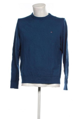 Мъжки пуловер Tommy Hilfiger, Размер L, Цвят Син, Цена 121,80 лв.