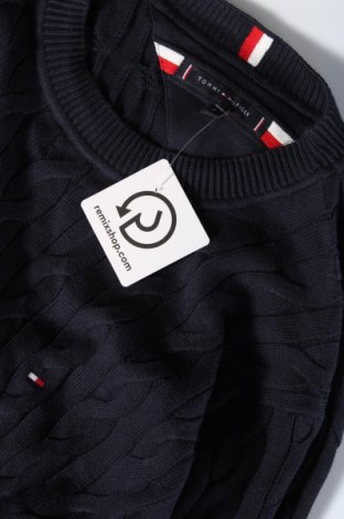 Męski sweter Tommy Hilfiger, Rozmiar M, Kolor Niebieski, Cena 351,71 zł