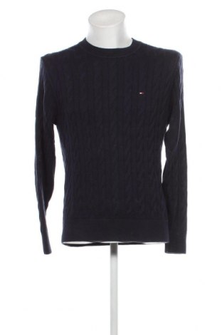 Мъжки пуловер Tommy Hilfiger, Размер M, Цвят Син, Цена 121,80 лв.