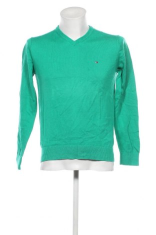 Мъжки пуловер Tommy Hilfiger, Размер M, Цвят Зелен, Цена 80,10 лв.