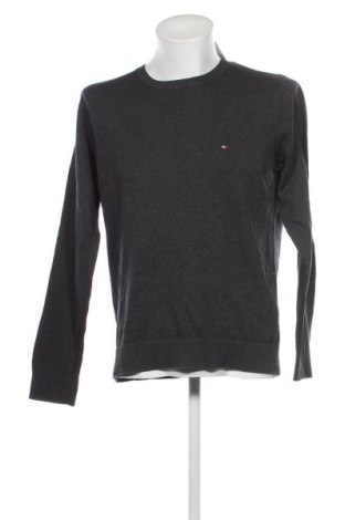 Herrenpullover Tommy Hilfiger, Größe L, Farbe Grau, Preis 55,74 €