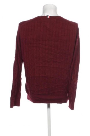 Herrenpullover Tommy Hilfiger, Größe L, Farbe Rot, Preis 52,64 €