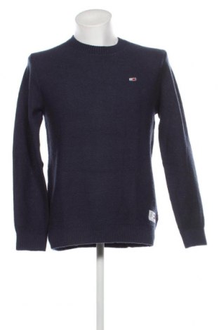 Ανδρικό πουλόβερ Tommy Jeans, Μέγεθος S, Χρώμα Μπλέ, Τιμή 88,66 €