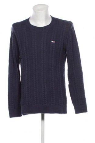 Ανδρικό πουλόβερ Tommy Jeans, Μέγεθος M, Χρώμα Μπλέ, Τιμή 62,06 €