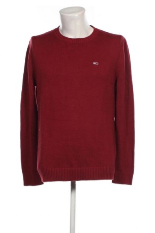 Ανδρικό πουλόβερ Tommy Jeans, Μέγεθος L, Χρώμα Κόκκινο, Τιμή 62,06 €
