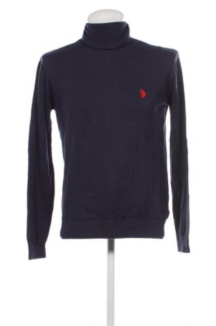 Мъжки пуловер U.S. Polo Assn., Размер M, Цвят Син, Цена 98,00 лв.