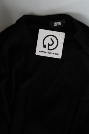 Ανδρικό πουλόβερ Uniqlo, Μέγεθος L, Χρώμα Μαύρο, Τιμή 12,41 €