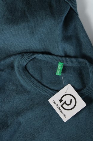 Ανδρικό πουλόβερ United Colors Of Benetton, Μέγεθος L, Χρώμα Μπλέ, Τιμή 12,41 €