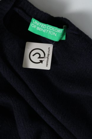 Ανδρικό πουλόβερ United Colors Of Benetton, Μέγεθος L, Χρώμα Μπλέ, Τιμή 21,43 €