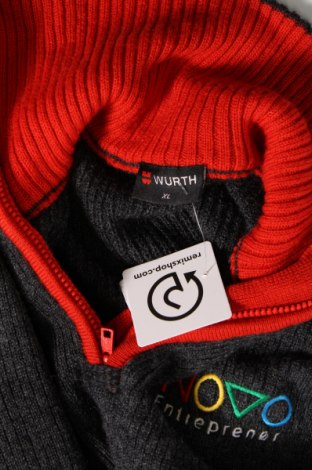 Ανδρικό πουλόβερ WURTH, Μέγεθος XL, Χρώμα Γκρί, Τιμή 13,04 €