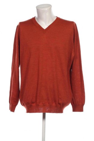 Ανδρικό πουλόβερ Walbusch, Μέγεθος 3XL, Χρώμα Πορτοκαλί, Τιμή 32,60 €