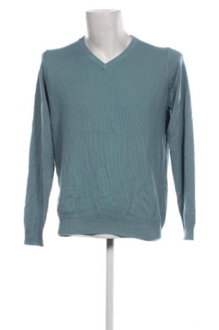 Мъжки пуловер Walbusch, Размер L, Цвят Син, Цена 126,00 лв.