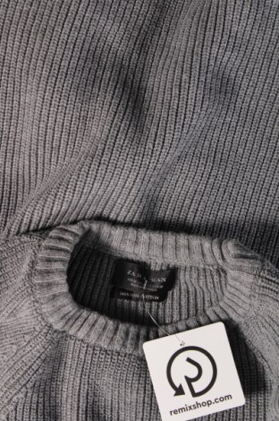 Herrenpullover Zara Man, Größe M, Farbe Grau, Preis 9,86 €