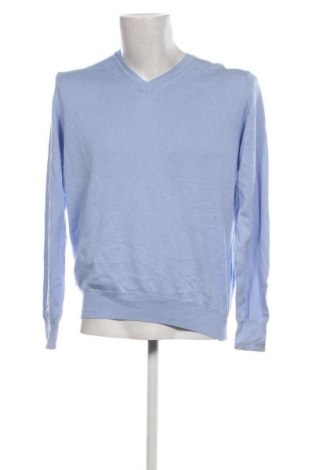 Ανδρικό πουλόβερ Zara Man, Μέγεθος L, Χρώμα Μπλέ, Τιμή 11,08 €