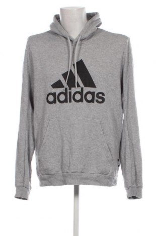 Herren Sweatshirt Adidas, Größe XL, Farbe Grau, Preis 32,53 €