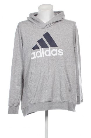 Herren Sweatshirt Adidas, Größe XXL, Farbe Grau, Preis 30,62 €
