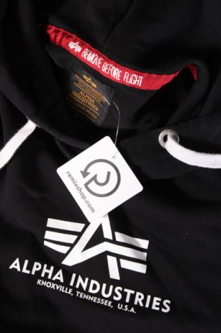 Мъжки суичър Alpha Industries, Размер S, Цвят Черен, Цена 46,75 лв.