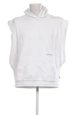 Herren Sweatshirt Calvin Klein Jeans, Größe XL, Farbe Weiß, Preis 36,18 €