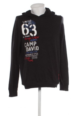 Ανδρικό φούτερ Camp David, Μέγεθος M, Χρώμα Μαύρο, Τιμή 32,32 €