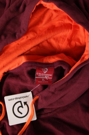 Herren Sweatshirt Colloseum, Größe XL, Farbe Rot, Preis € 13,12