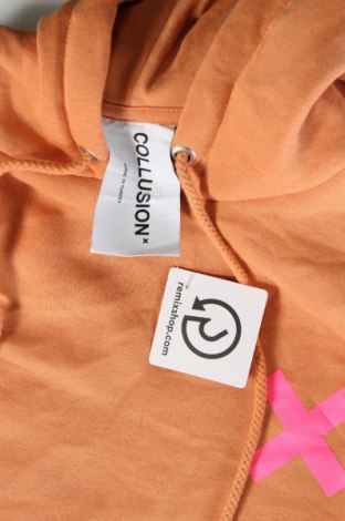 Herren Sweatshirt Collusion, Größe L, Farbe Orange, Preis € 20,04