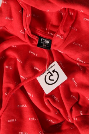 Herren Sweatshirt FSBN, Größe S, Farbe Rot, Preis 20,18 €