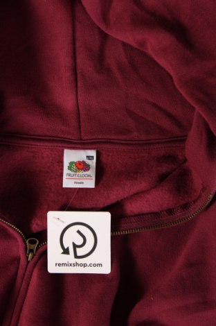 Pánská mikina  Fruit Of The Loom, Velikost XXL, Barva Červená, Cena  277,00 Kč