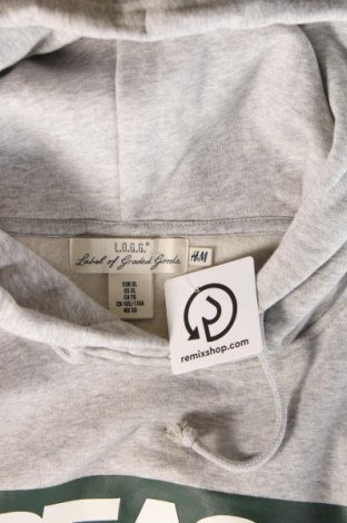 Herren Sweatshirt H&M L.O.G.G., Größe XL, Farbe Grau, Preis 11,10 €